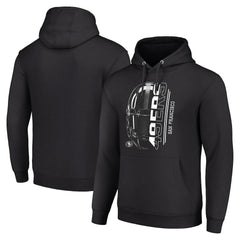 San Francisco 49ers Starter Unisex Half Helmet Logo Pullover Hoodie Black