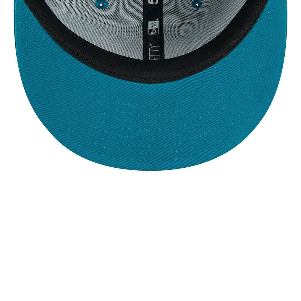 Jacksonville Jaguars New Era 2024 Sideline 59FIFTY Fitted Hat Teal