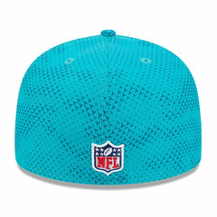 Miami Dolphins New Era 2024 Sideline 59FIFTY Fitted Hat Aqua