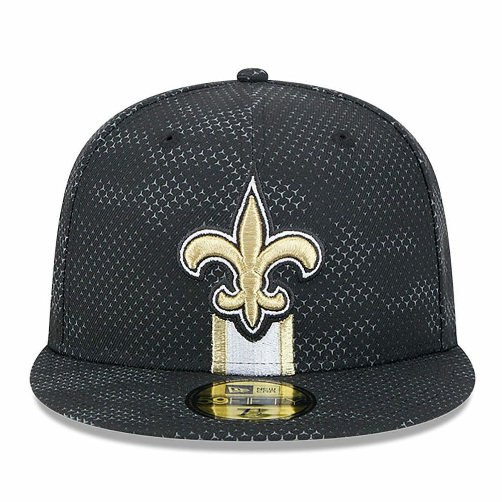 New Orleans Saints New Era 2024 Sideline 59FIFTY Fitted Hat Black