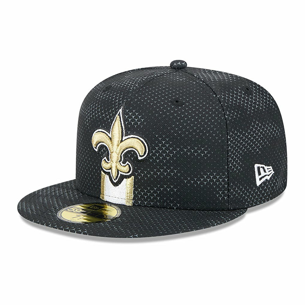 New Orleans Saints New Era 2024 Sideline 59FIFTY Fitted Hat Black