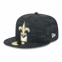 New Orleans Saints New Era 2024 Sideline 59FIFTY Fitted Hat Black
