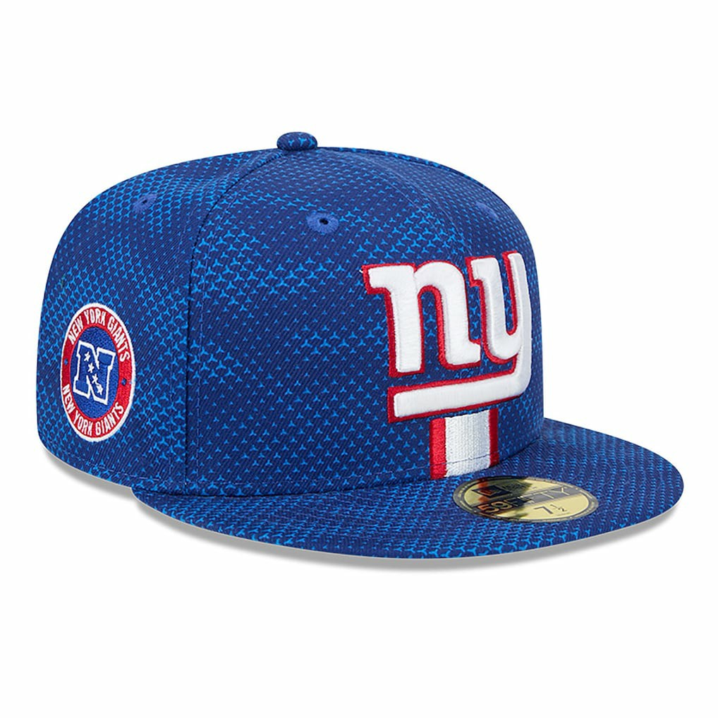 New York Giants New Era 2024 Sideline 59FIFTY Fitted Hat Royal