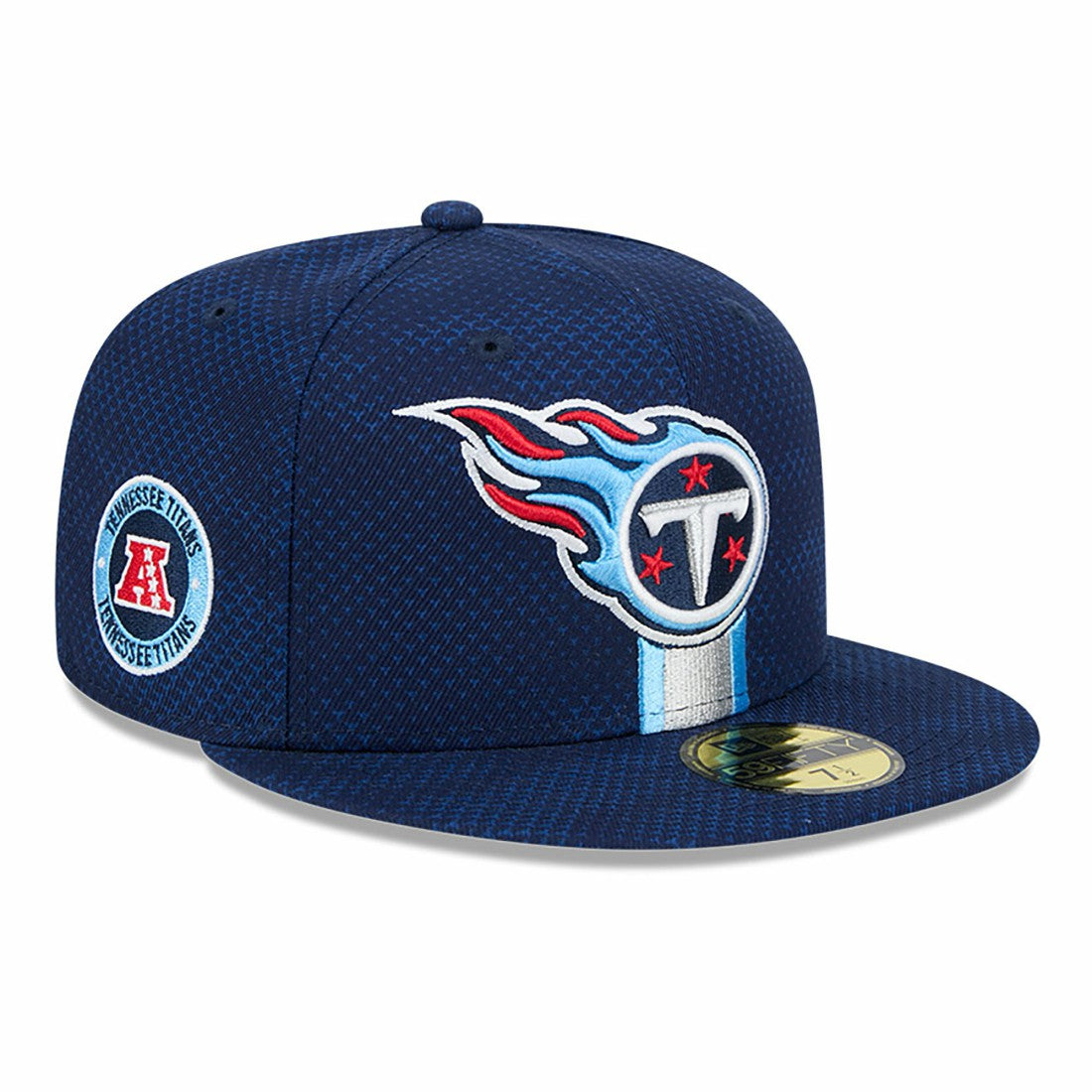 Tennessee Titans New Era 2024 Sideline 59FIFTY Fitted Hat Navy