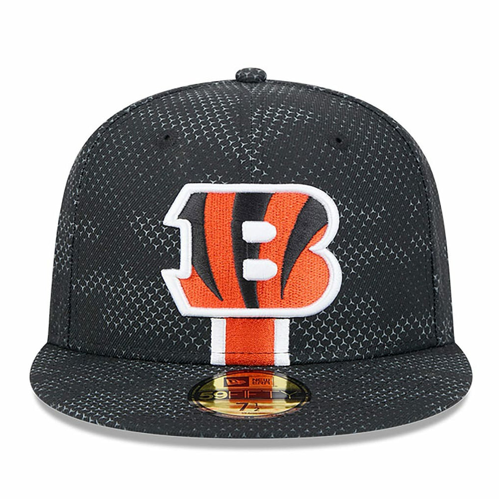 Cincinnati Bengals New Era 2024 Sideline 59FIFTY Fitted Hat Black