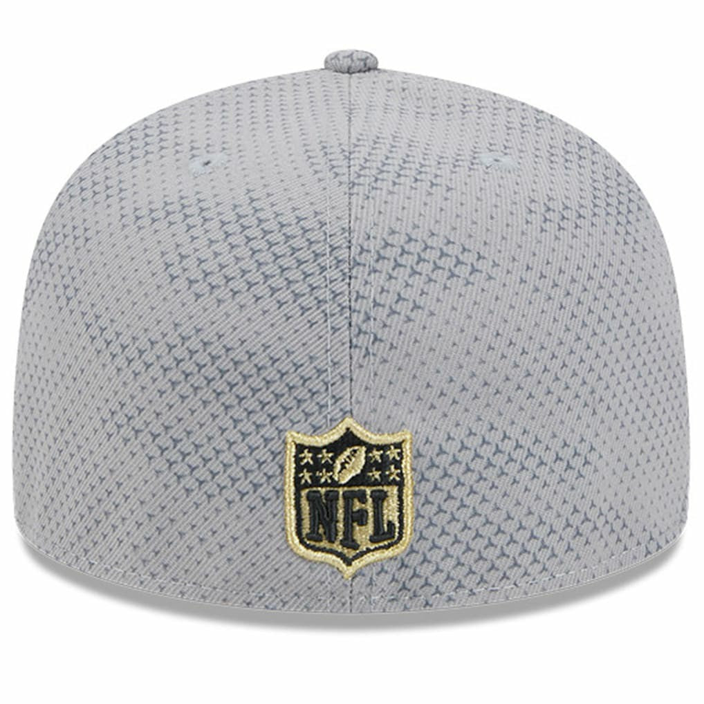 New Orleans Saints New Era 2024 Sideline 59FIFTY Fitted Hat Gray