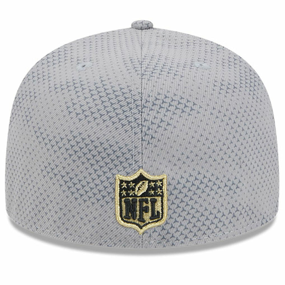 New Orleans Saints New Era 2024 Sideline 59FIFTY Fitted Hat Gray