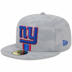 New York Giants New Era 2024 Sideline 59FIFTY Fitted Hat Gray
