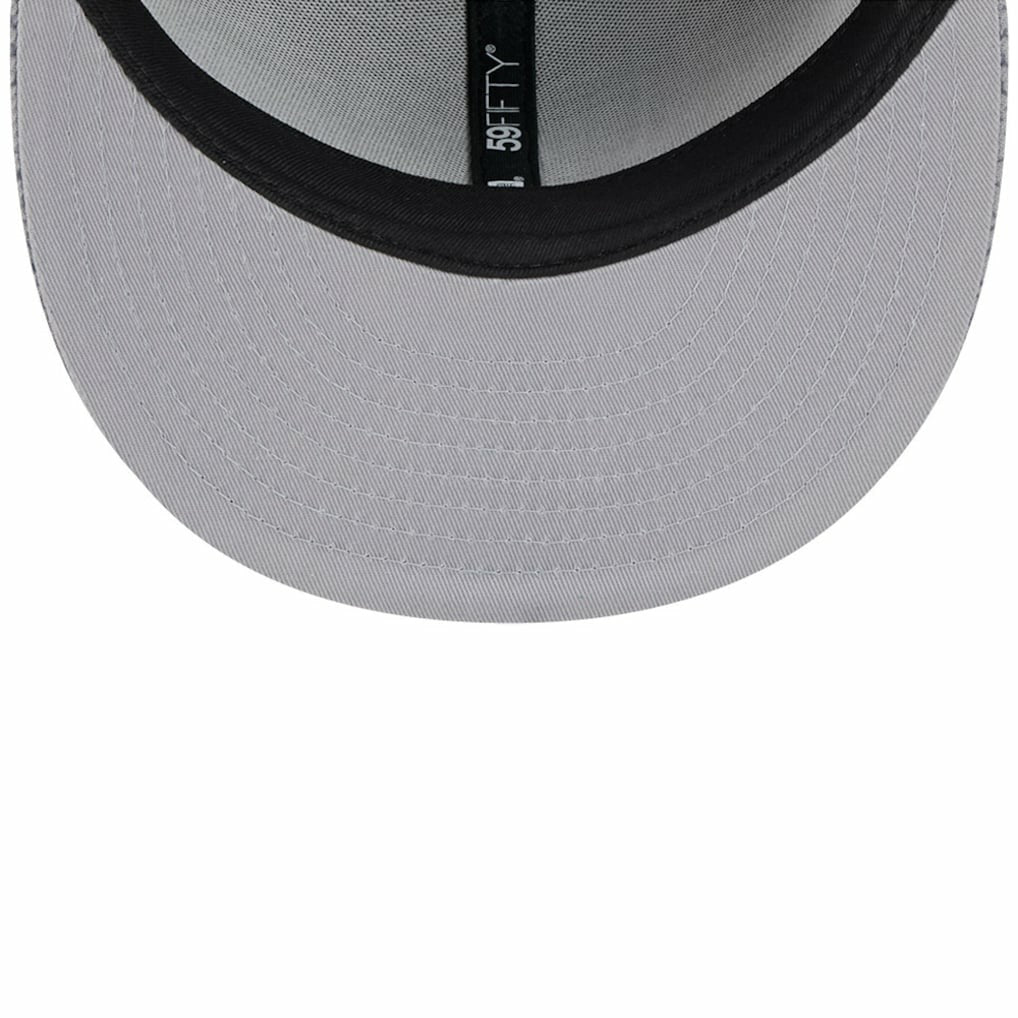 Las Vegas Raiders New Era 2024 Sideline 59FIFTY Fitted Hat Gray