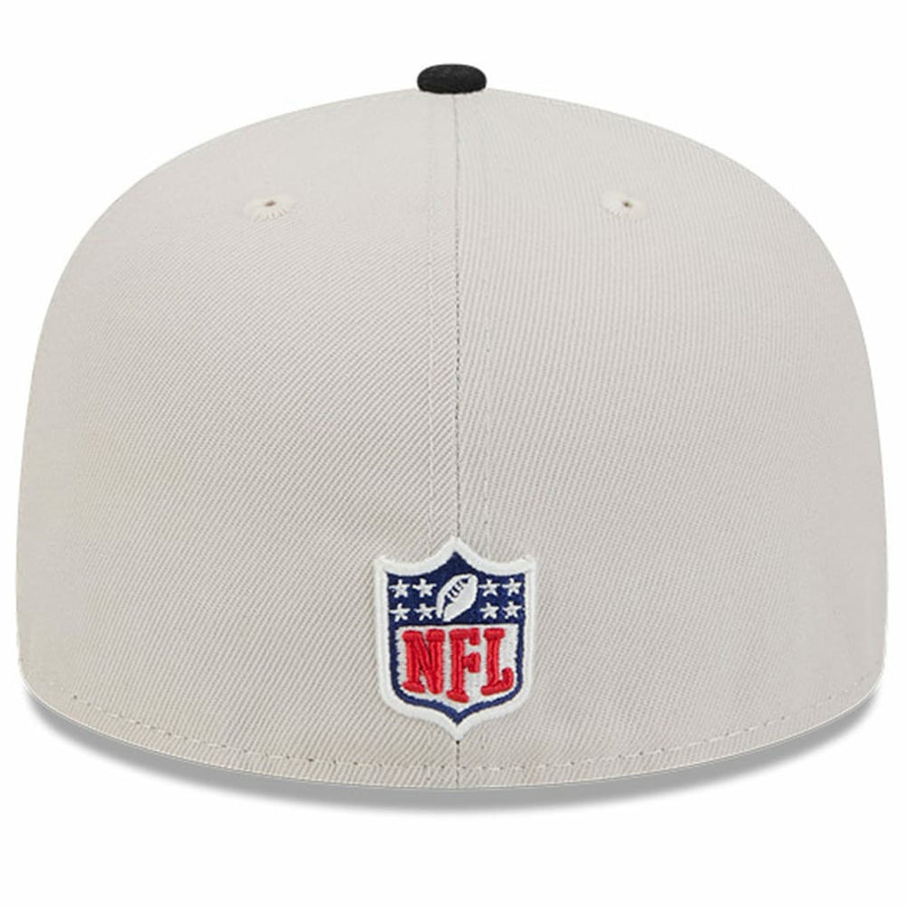 New Orleans Saints New Era 2024 Sideline Historic 59FIFTY Fitted Hat Stone/Black