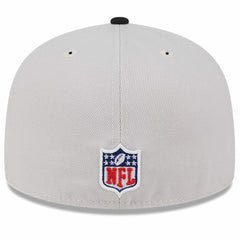 Philadelphia Eagles New Era 2024 Sideline Historic 59FIFTY Fitted Hat Stone/Black