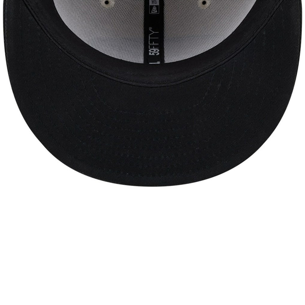 Philadelphia Eagles New Era 2024 Sideline Historic 59FIFTY Fitted Hat Stone/Black