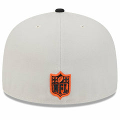 Cincinnati Bengals New Era 2024 Sideline Historic 59FIFTY Fitted Hat Stone/Black