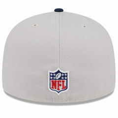 Dallas Cowboys New Era 2024 Sideline Historic 59FIFTY Fitted Hat Stone/Navy