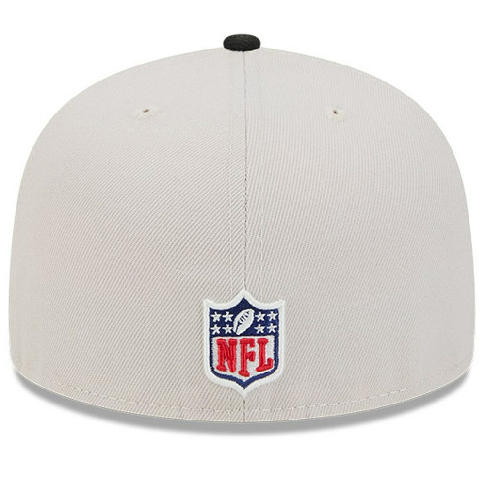 Jacksonville Jaguars New Era 2024 Sideline Historic 59FIFTY Fitted Hat Stone/Black