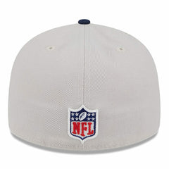 Dallas Cowboys New Era Male 2024 Sideline Historic Low Profile 59FIFTY Fitted Hat Stone/Navy