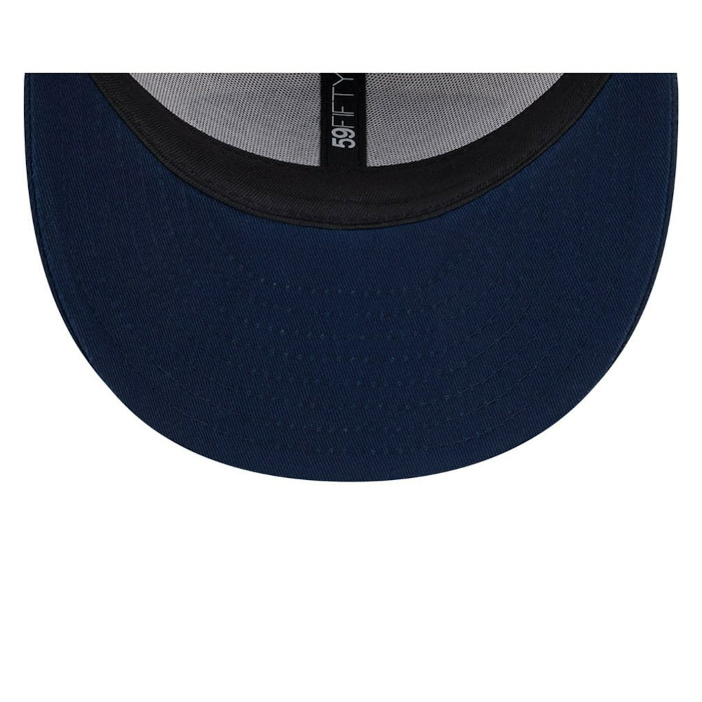 Dallas Cowboys New Era Male 2024 Sideline Historic Low Profile 59FIFTY Fitted Hat Stone/Navy