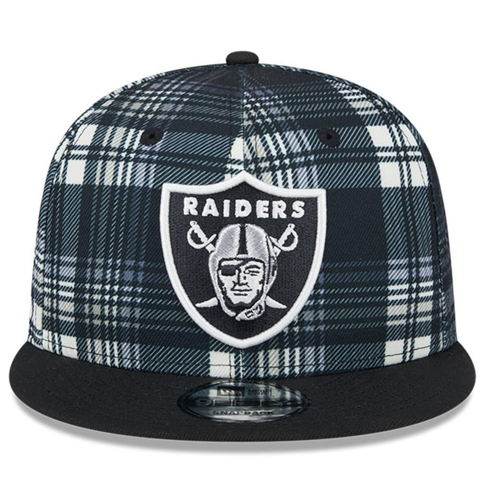 Las Vegas Raiders New Era 2024 Sideline Statement 9FIFTY Snapback Hat Black