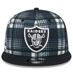 Las Vegas Raiders New Era 2024 Sideline Statement 9FIFTY Snapback Hat Black