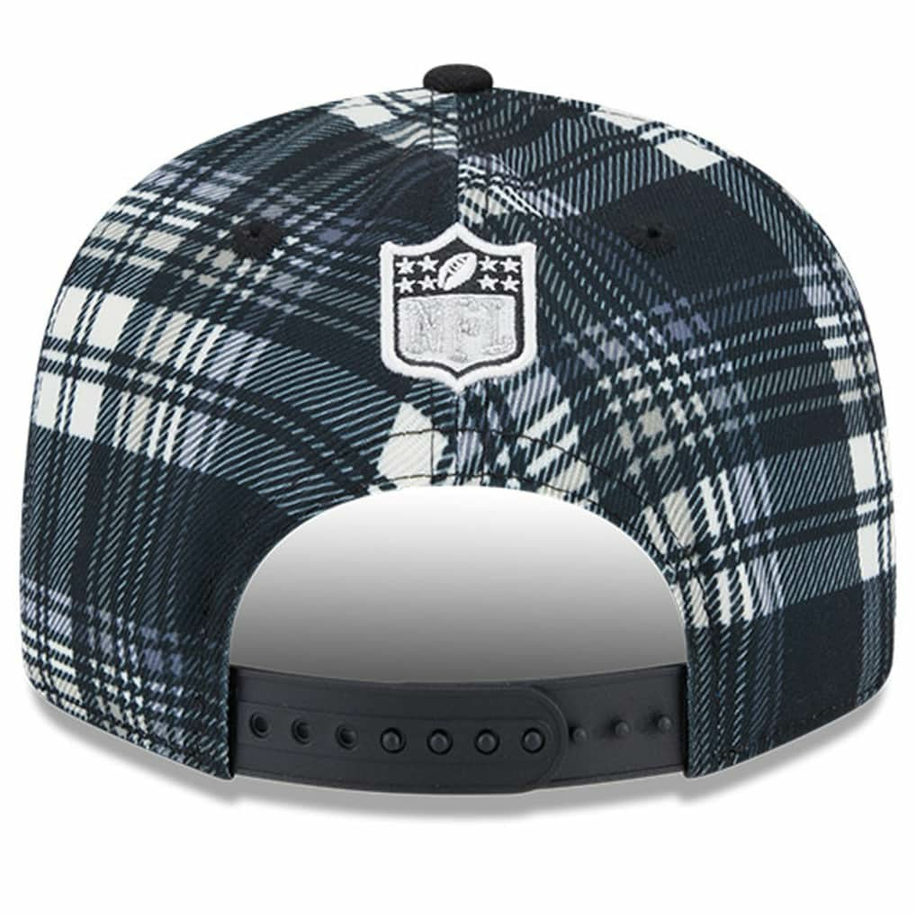 Las Vegas Raiders New Era 2024 Sideline Statement 9FIFTY Snapback Hat Black