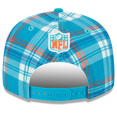 Miami Dolphins New Era 2024 Sideline Statement 9FIFTY Snapback Hat Aqua