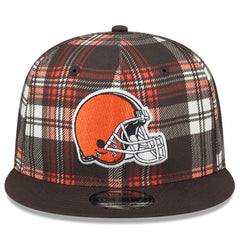 Cleveland Browns New Era 2024 Sideline Statement 9FIFTY Snapback Hat Brown