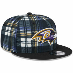 Baltimore Ravens New Era 2024 Sideline Statement 9FIFTY Snapback Hat Black