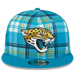 Jacksonville Jaguars New Era 2024 Sideline Statement 9FIFTY Snapback Hat Teal