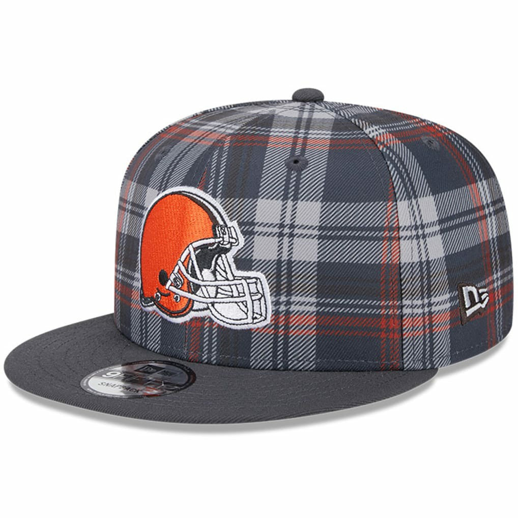 Cleveland Browns New Era 2024 Sideline Statement 9FIFTY Snapback Hat Gray