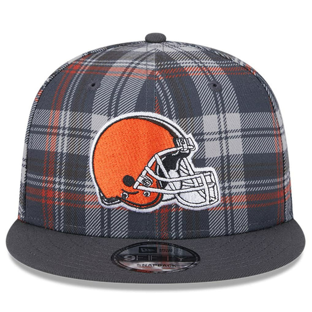 Cleveland Browns New Era 2024 Sideline Statement 9FIFTY Snapback Hat Gray