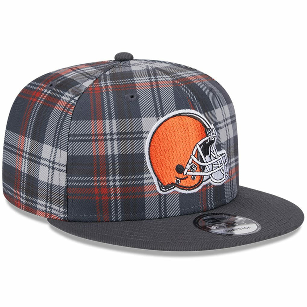Cleveland Browns New Era 2024 Sideline Statement 9FIFTY Snapback Hat Gray