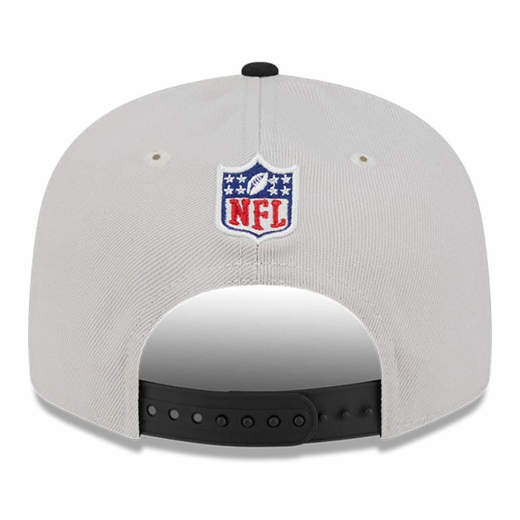 Philadelphia Eagles New Era 2024 Sideline Historic 9FIFTY Snapback Hat Stone/Black