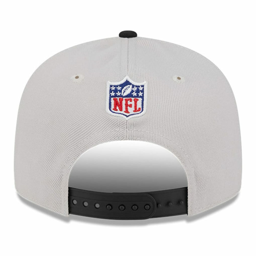 Philadelphia Eagles New Era 2024 Sideline Historic 9FIFTY Snapback Hat Stone/Black
