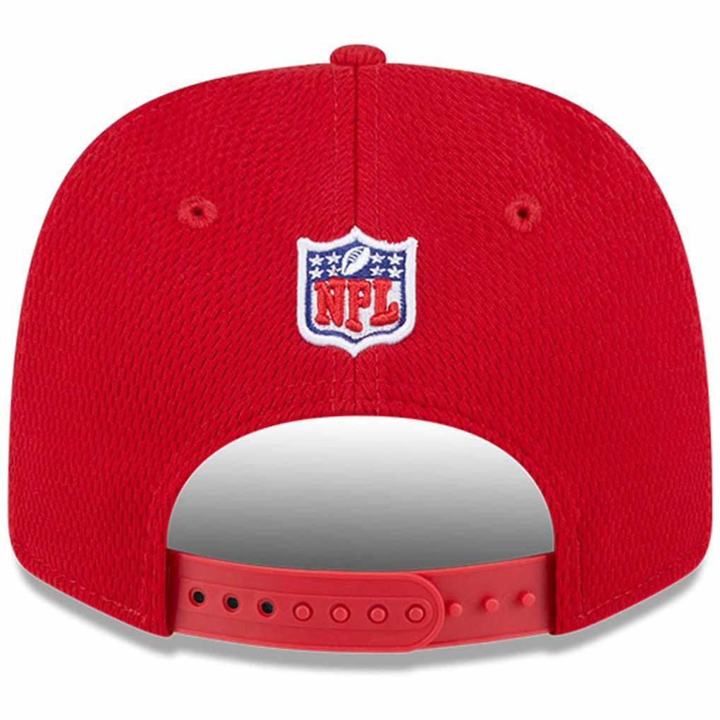 San Francisco 49ers New Era 2024 Sideline 9SEVENTY Stretch-Snap Hat Scarlet