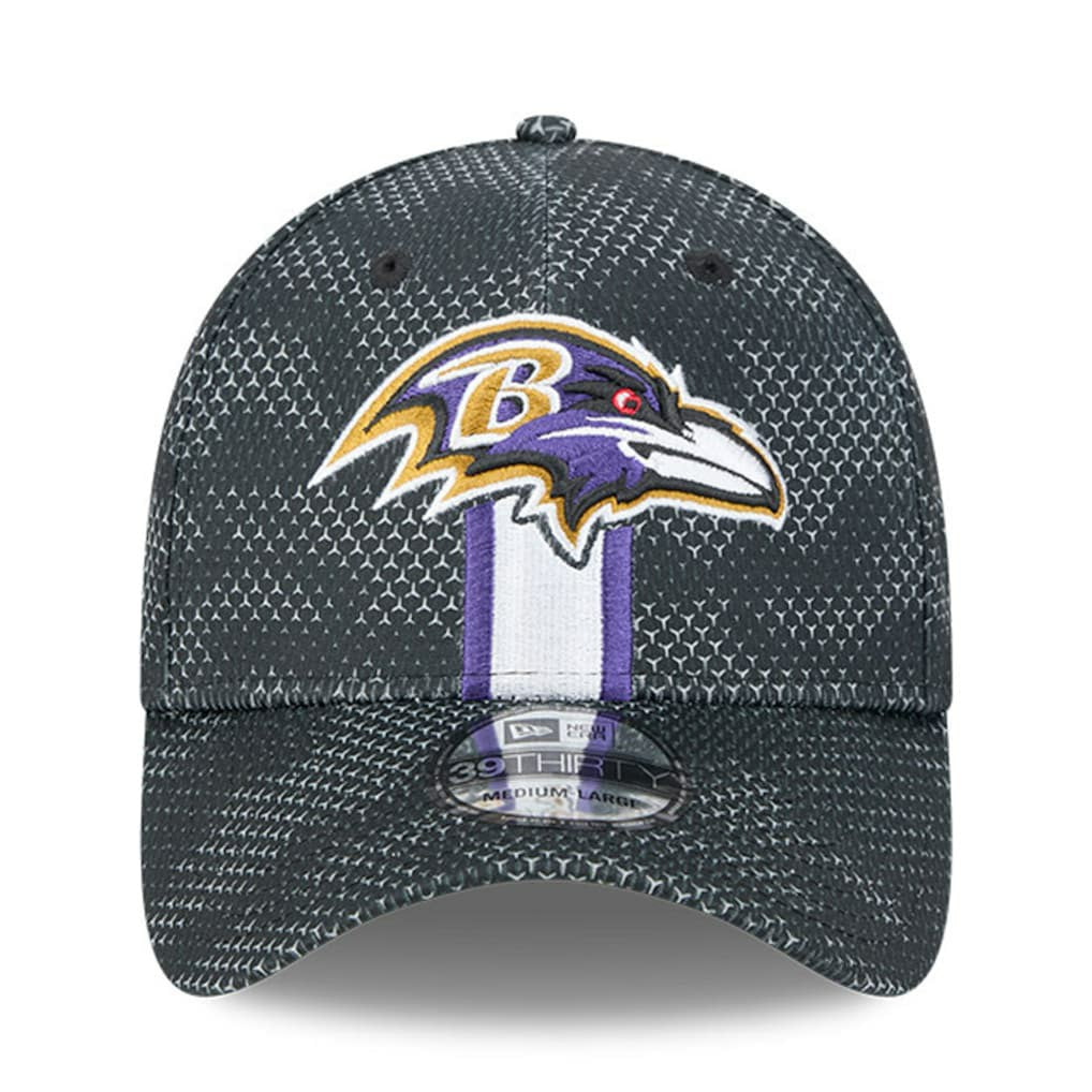 Baltimore Ravens New Era 2024 Sideline 39THIRTY Flex Hat Black
