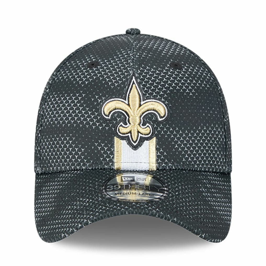 New Orleans Saints New Era 2024 Sideline 39THIRTY Flex Hat Black