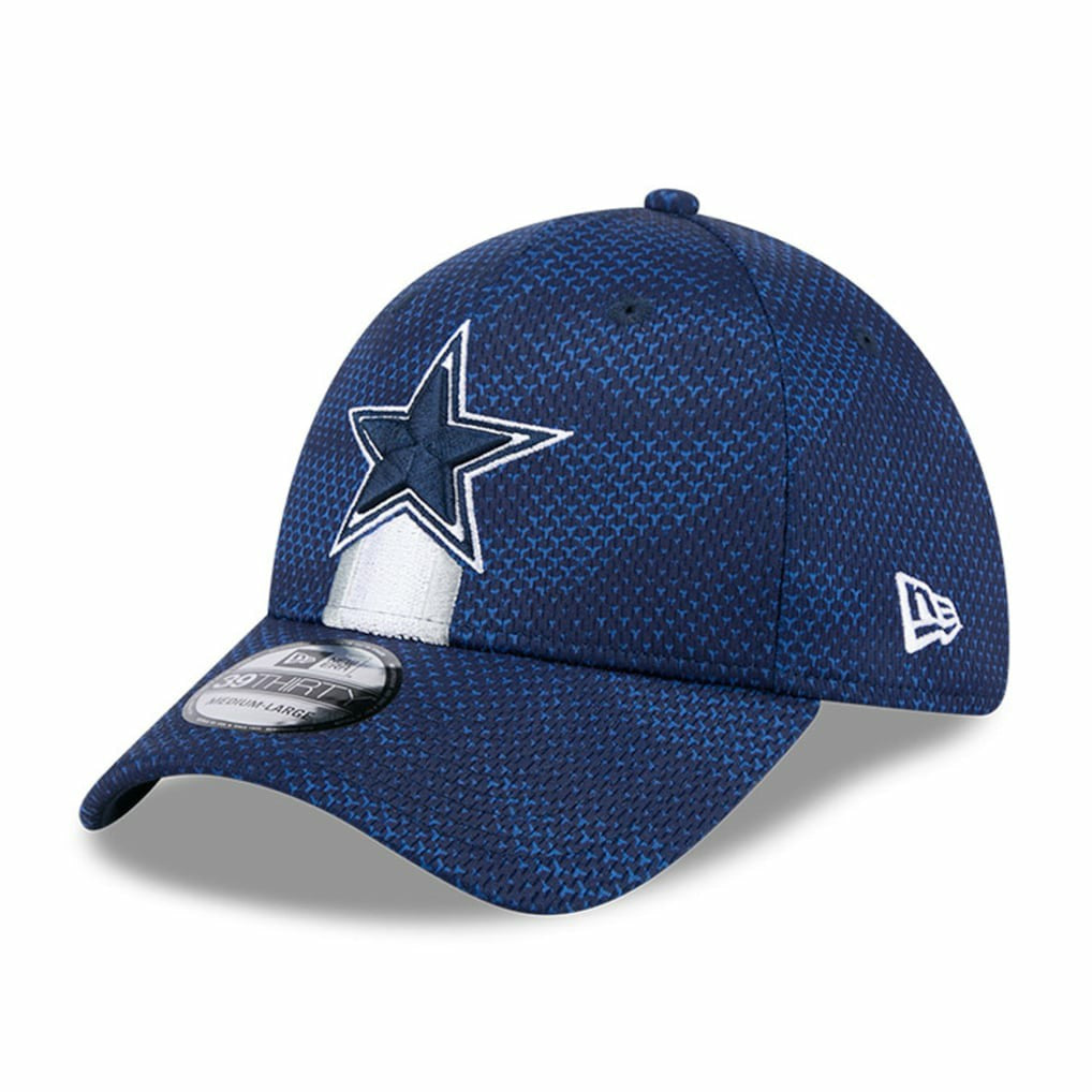 Dallas Cowboys New Era 2024 Sideline 39THIRTY Flex Hat Navy