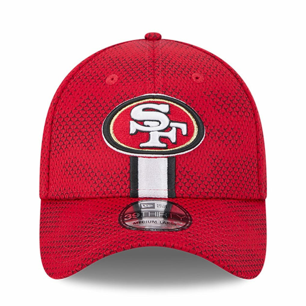 San Francisco 49ers New Era 2024 Sideline 39THIRTY Flex Hat Scarlet