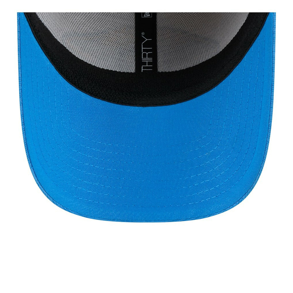 Los Angeles Chargers New Era 2024 Sideline Historic 39THIRTY Flex Hat Stone/Blue