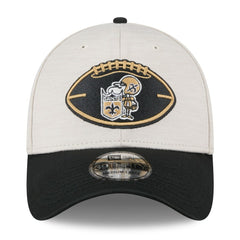 New Orleans Saints New Era 2024 Sideline Historic 39THIRTY Flex Hat Stone/Black