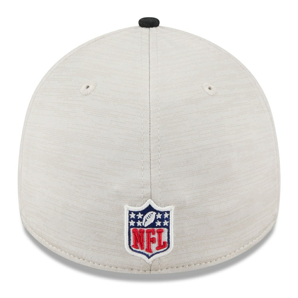 New Orleans Saints New Era 2024 Sideline Historic 39THIRTY Flex Hat Stone/Black