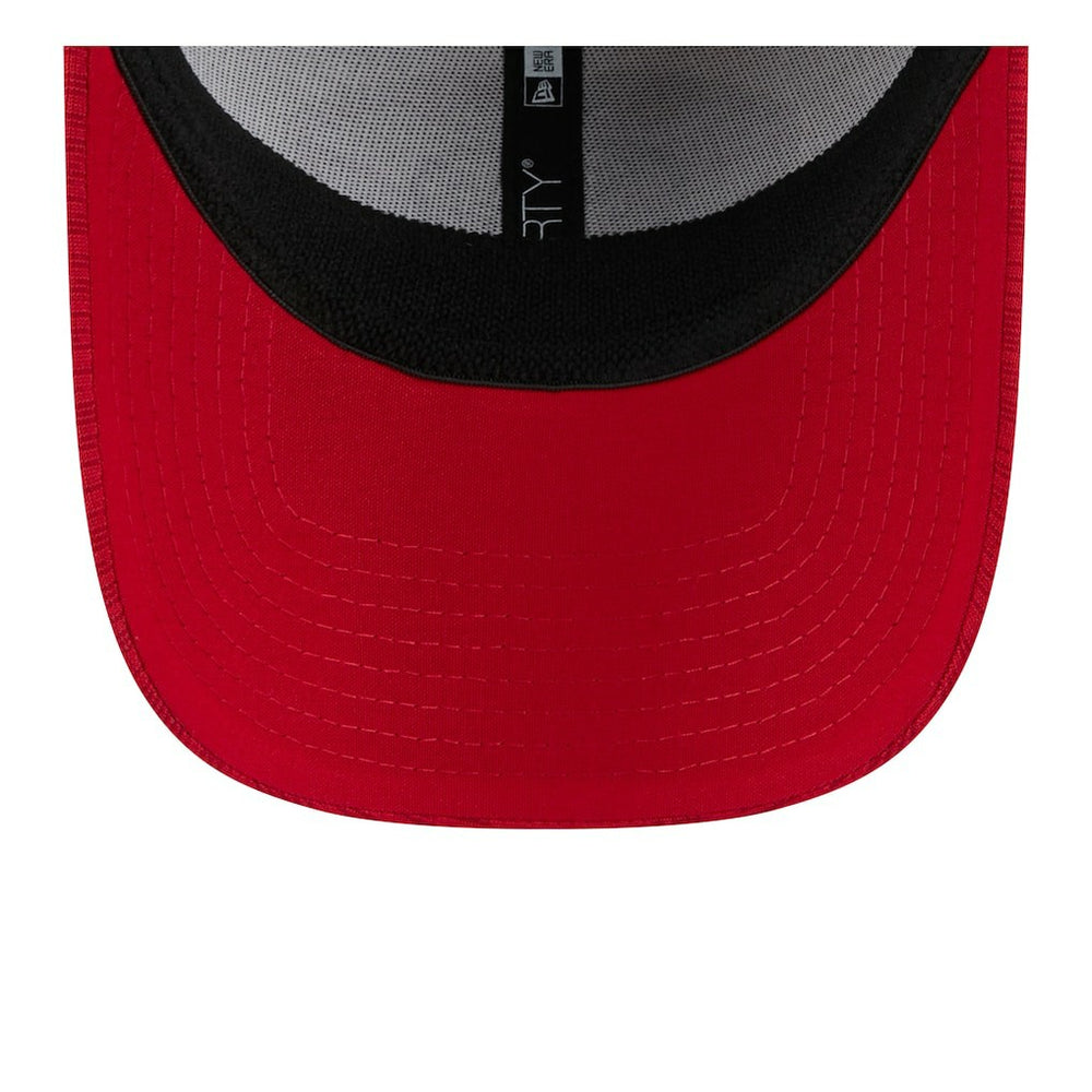 San Francisco 49ers New Era 2024 Sideline Historic 39THIRTY Flex Hat Stone/Scarlet