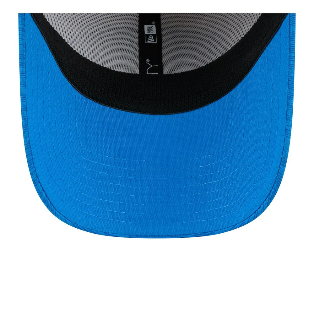 Detroit Lions New Era 2024 Sideline Historic 39THIRTY Flex Hat Stone/Blue