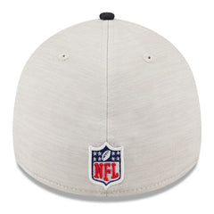 Jacksonville Jaguars New Era 2024 Sideline Historic 39THIRTY Flex Hat Stone/Teal