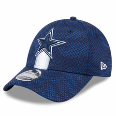 Dallas Cowboys New Era 2024 Sideline 9FORTY Stretch-Snap Hat Navy