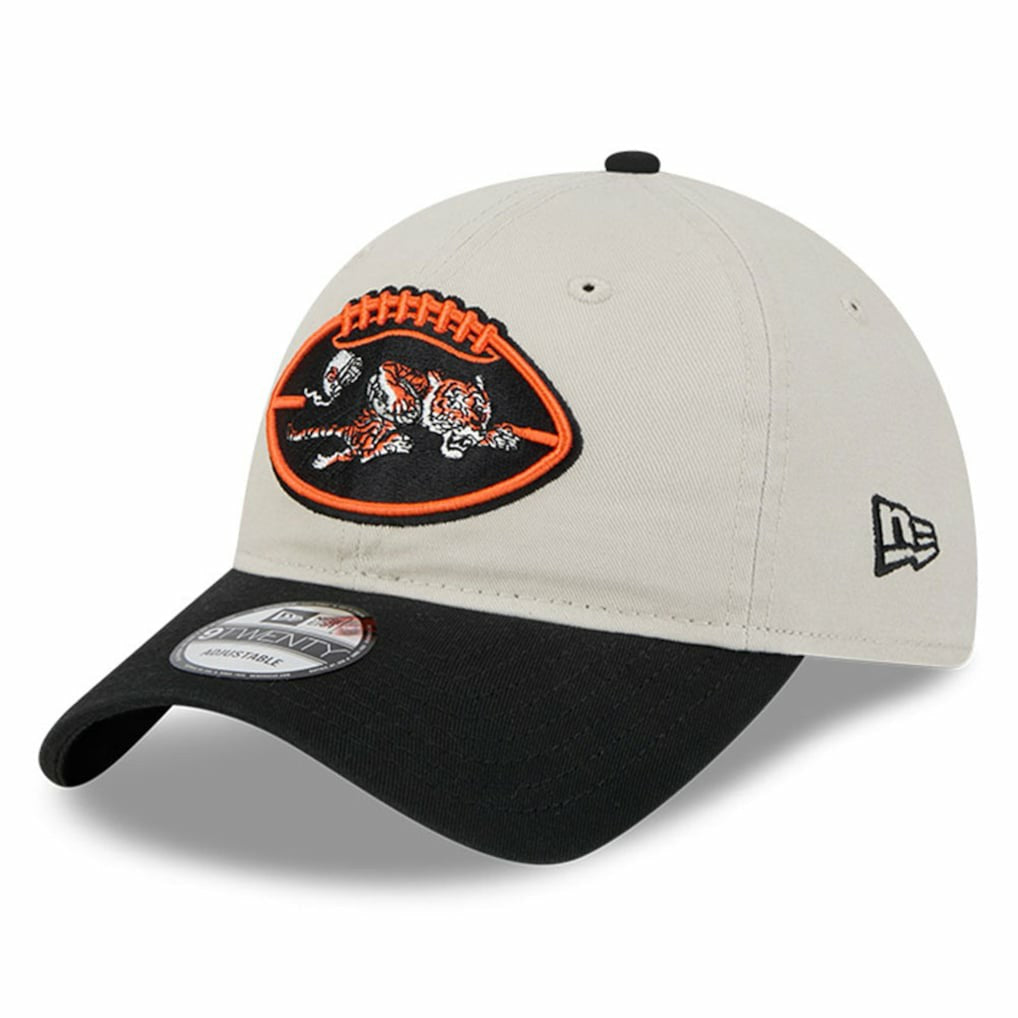 Cincinnati Bengals New Era 2024 Sideline Historic 9TWENTY Adjustable Hat Stone/Black