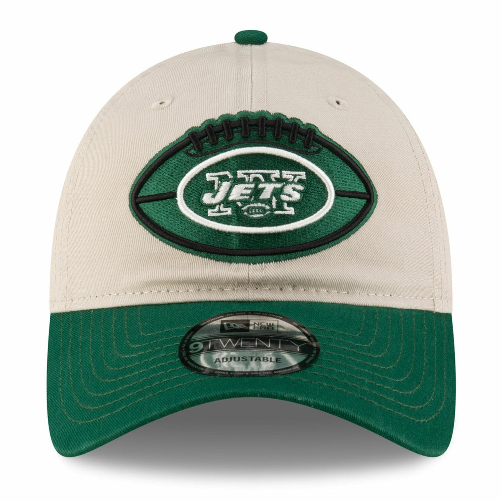 New York Jets New Era 2024 Sideline Historic 9TWENTY Adjustable Hat Stone/Green