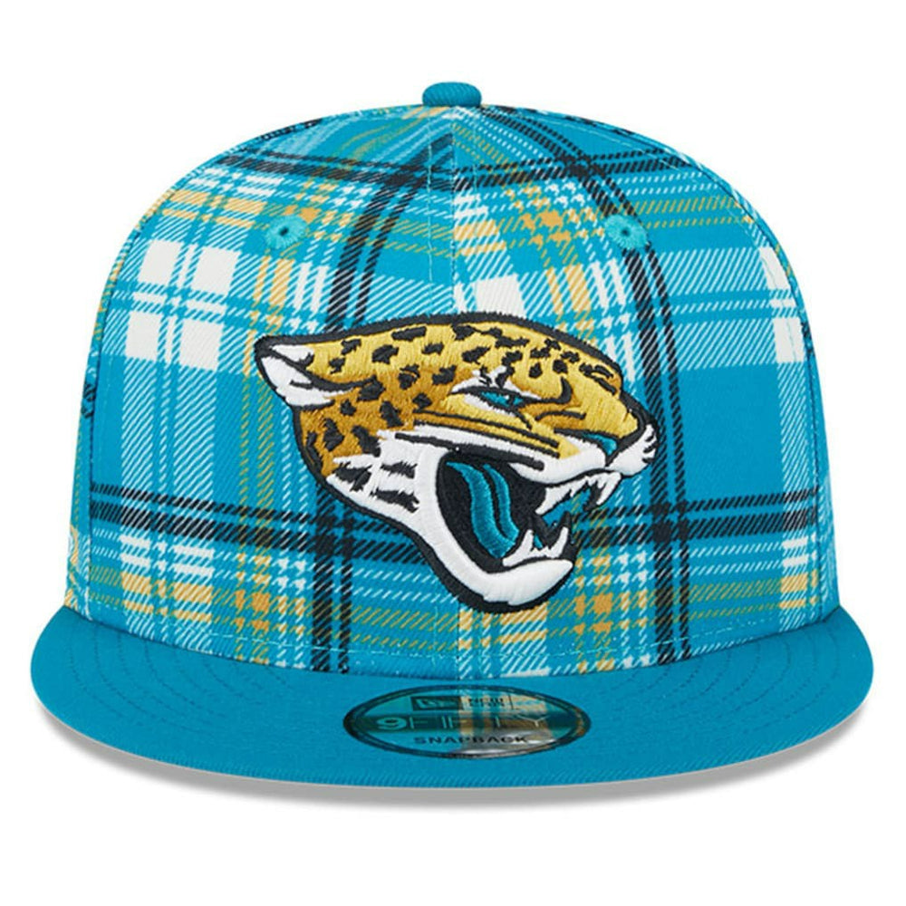 Jacksonville Jaguars New Era Youth 2024 Sideline Statement 9FIFTY Snapback Hat Teal