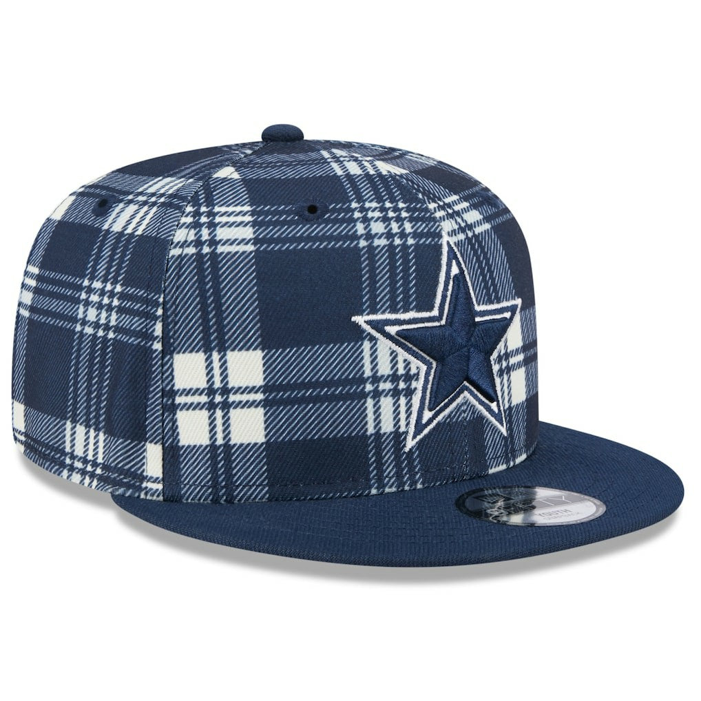 Dallas Cowboys New Era Youth 2024 Sideline Statement 9FIFTY Snapback Hat Navy