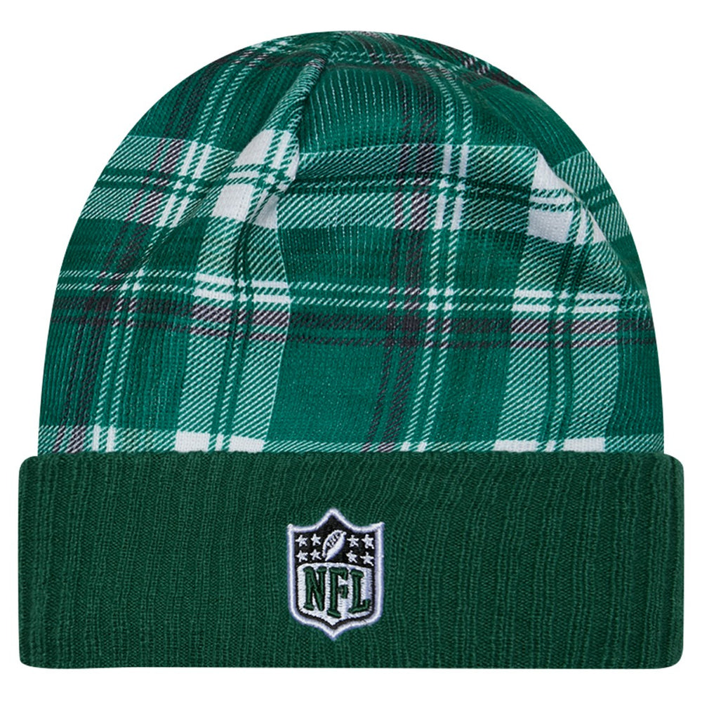 New York Jets New Era Sideline Statement Cuffed Knit Hat Green